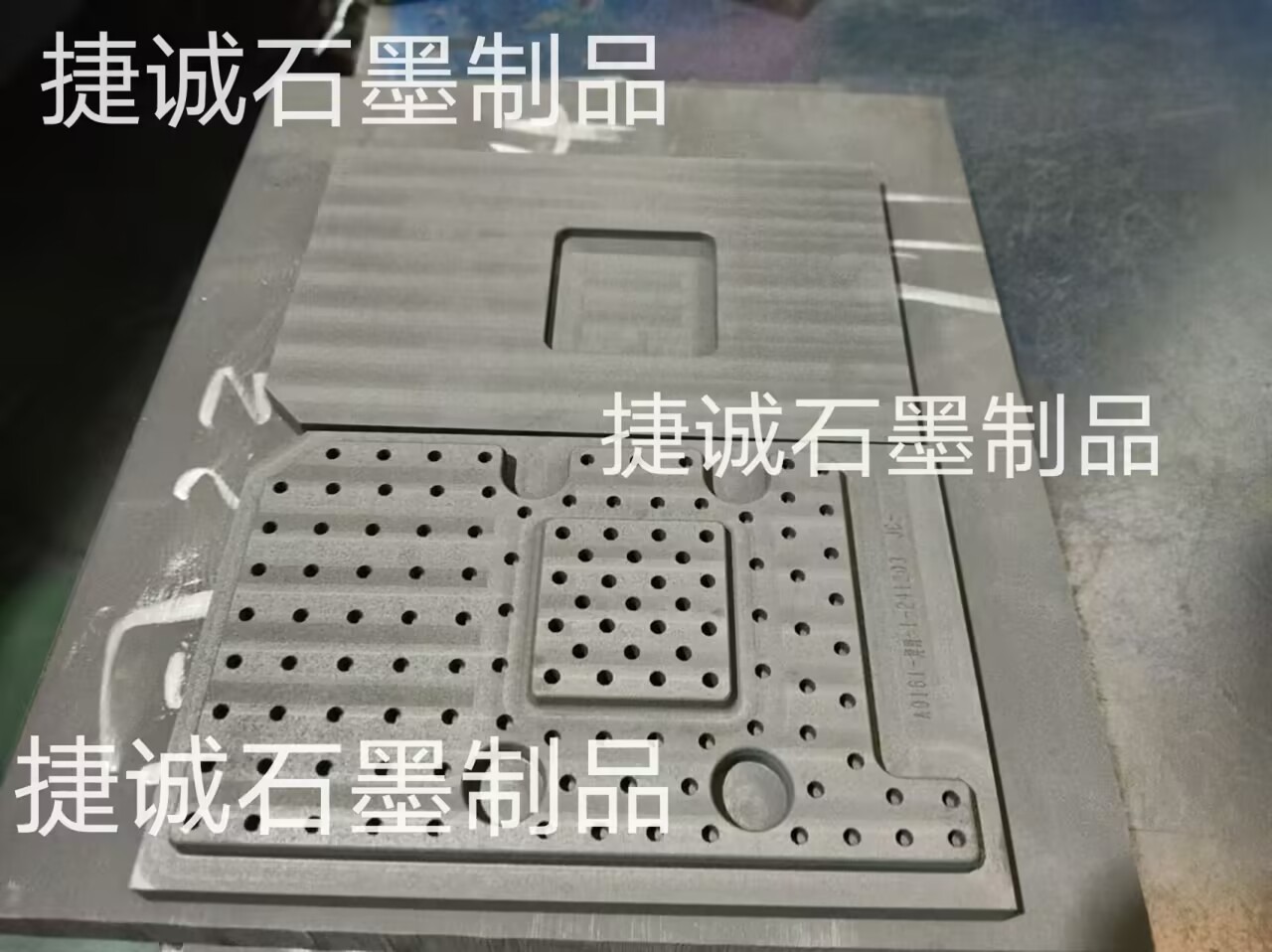 VC擴(kuò)散焊接硅錠切割用碳冶具，VC石墨模具